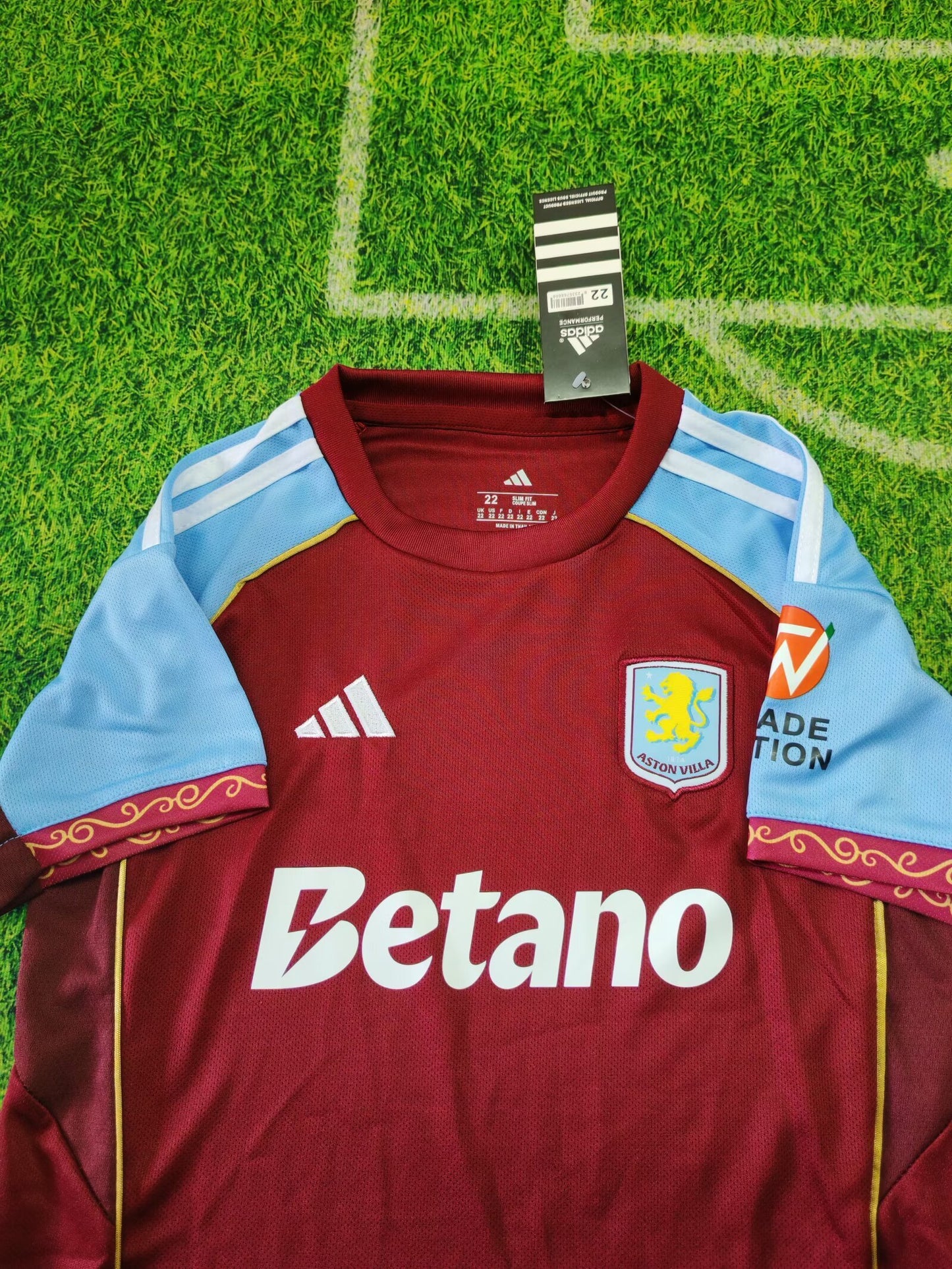 Aston Villa 25/26 Season Kids Kit