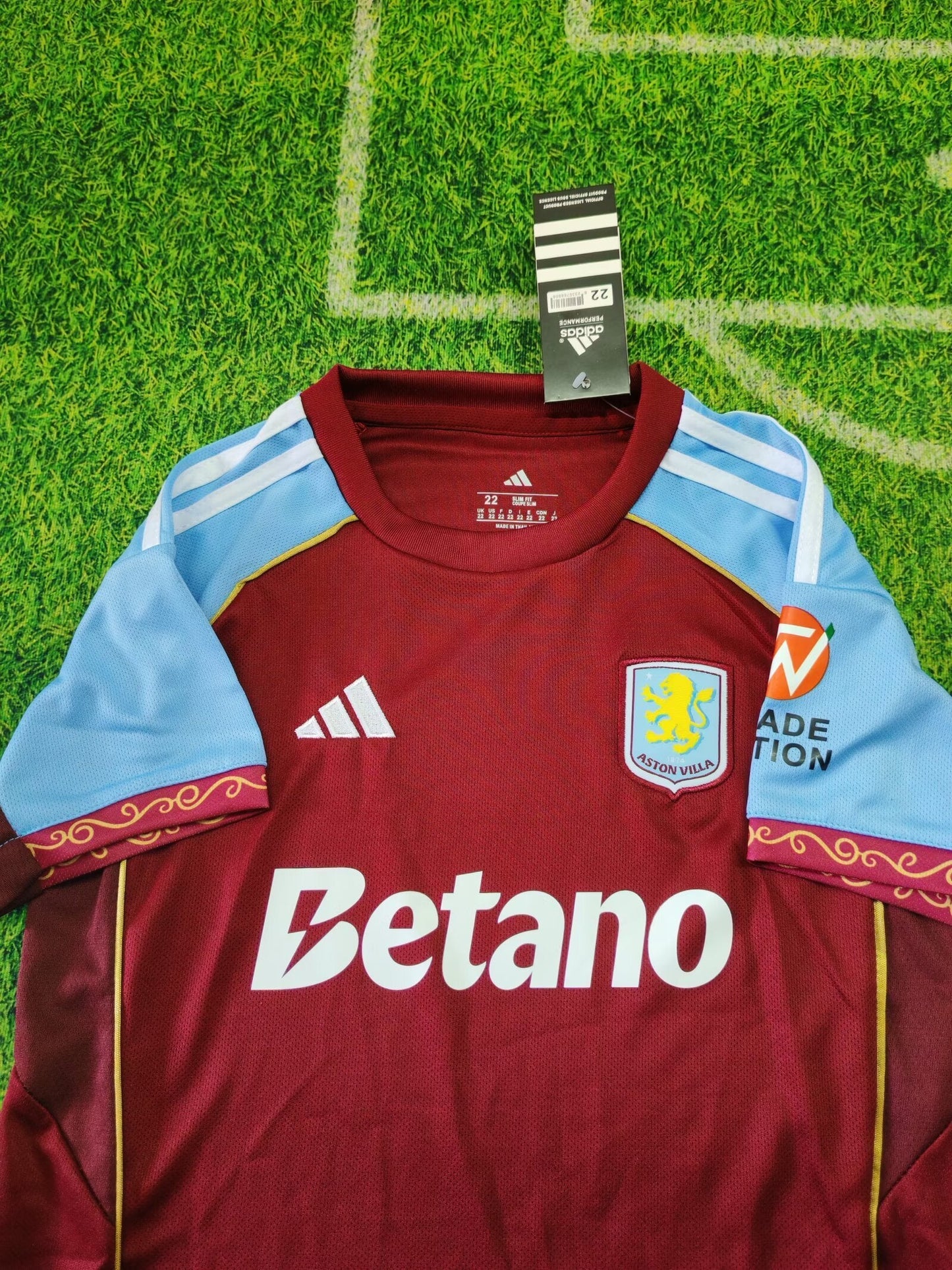 Aston Villa 25/26 Season Kids Kit