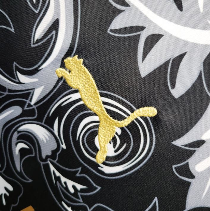 Italy Versace Black And White Jersey