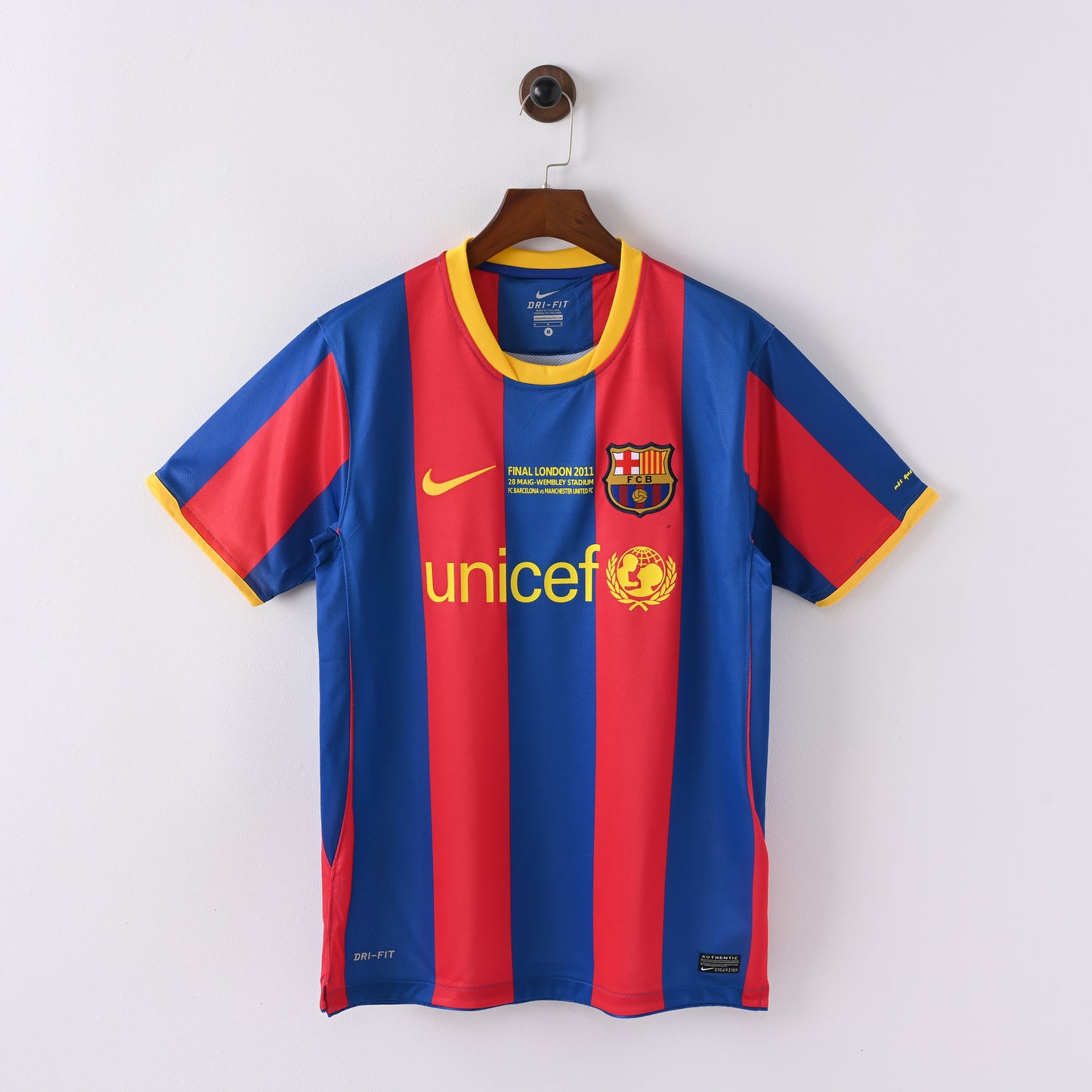 Barcelona 2010/2011 Champions League Final Retro Jersey