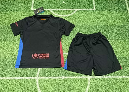Barcelona 24/25 Season Away Kids Kit