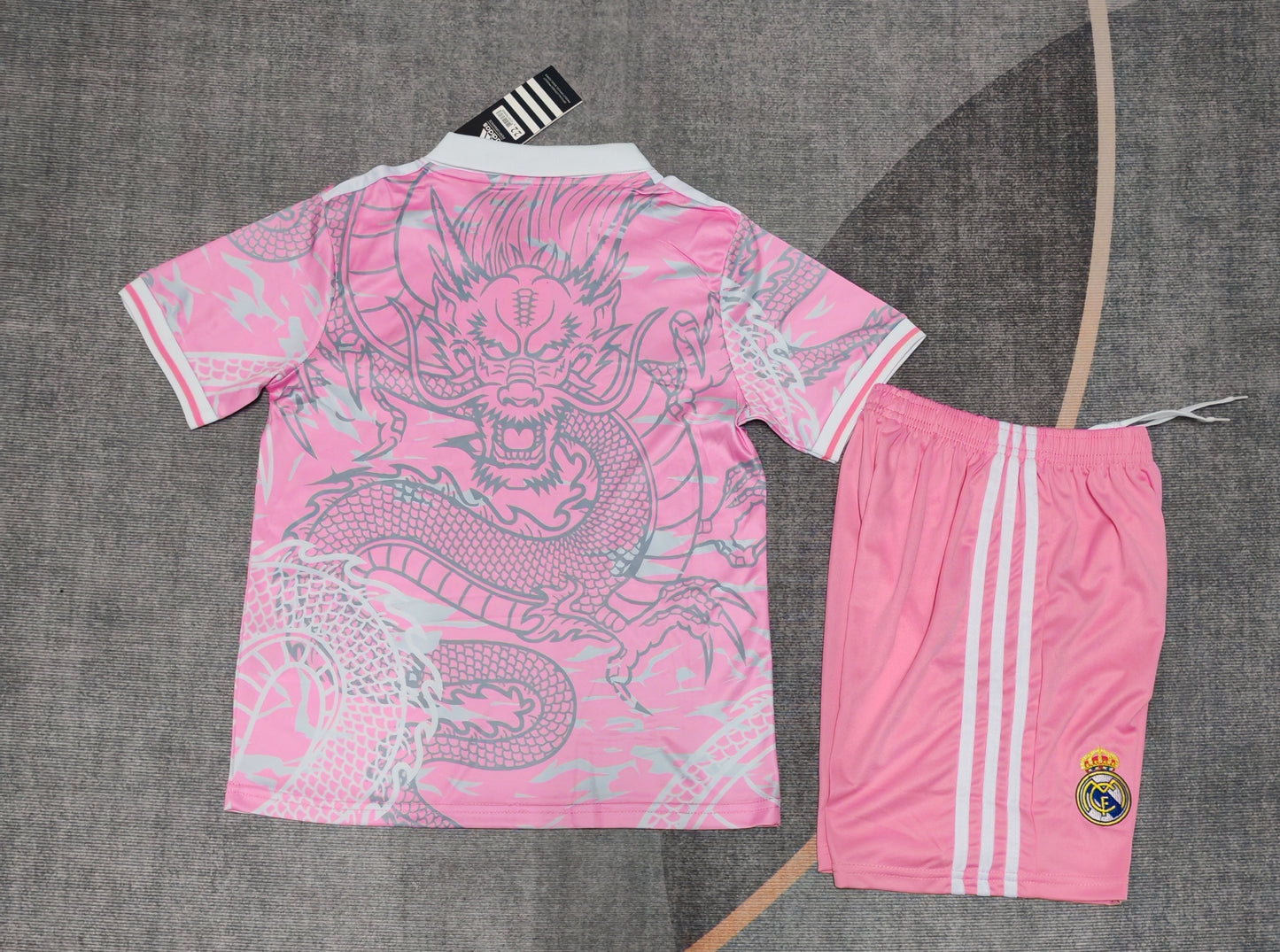 Real Madrid 23-24 Pink Dragon limited edition Kid Jersey