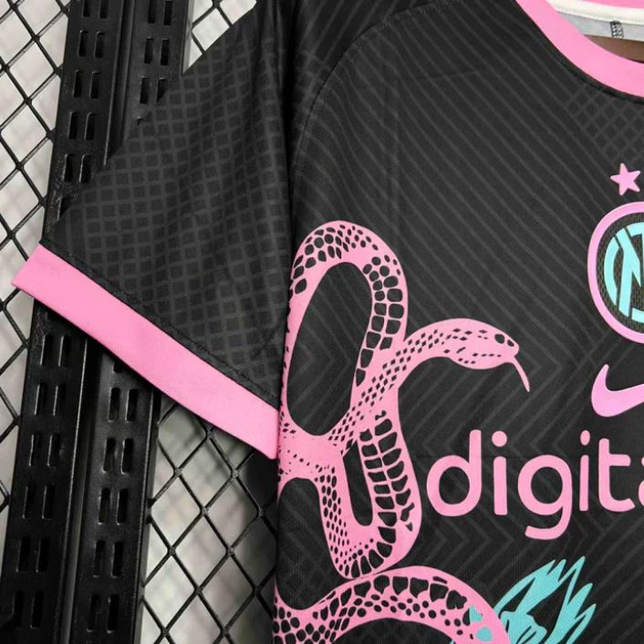 Inter Milan Pink Venom Strike Jersey.