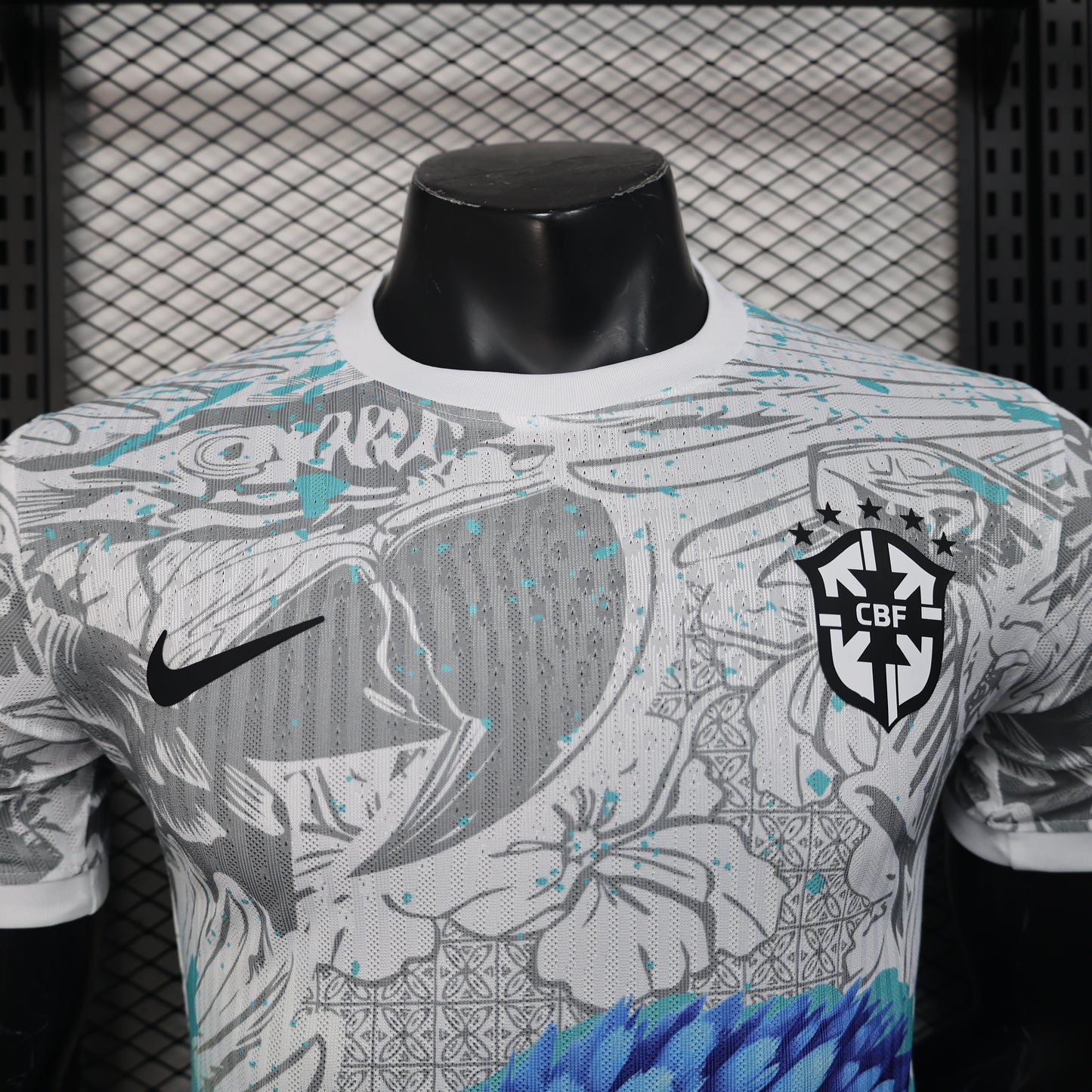 Brazil Blue Parrot Jersey