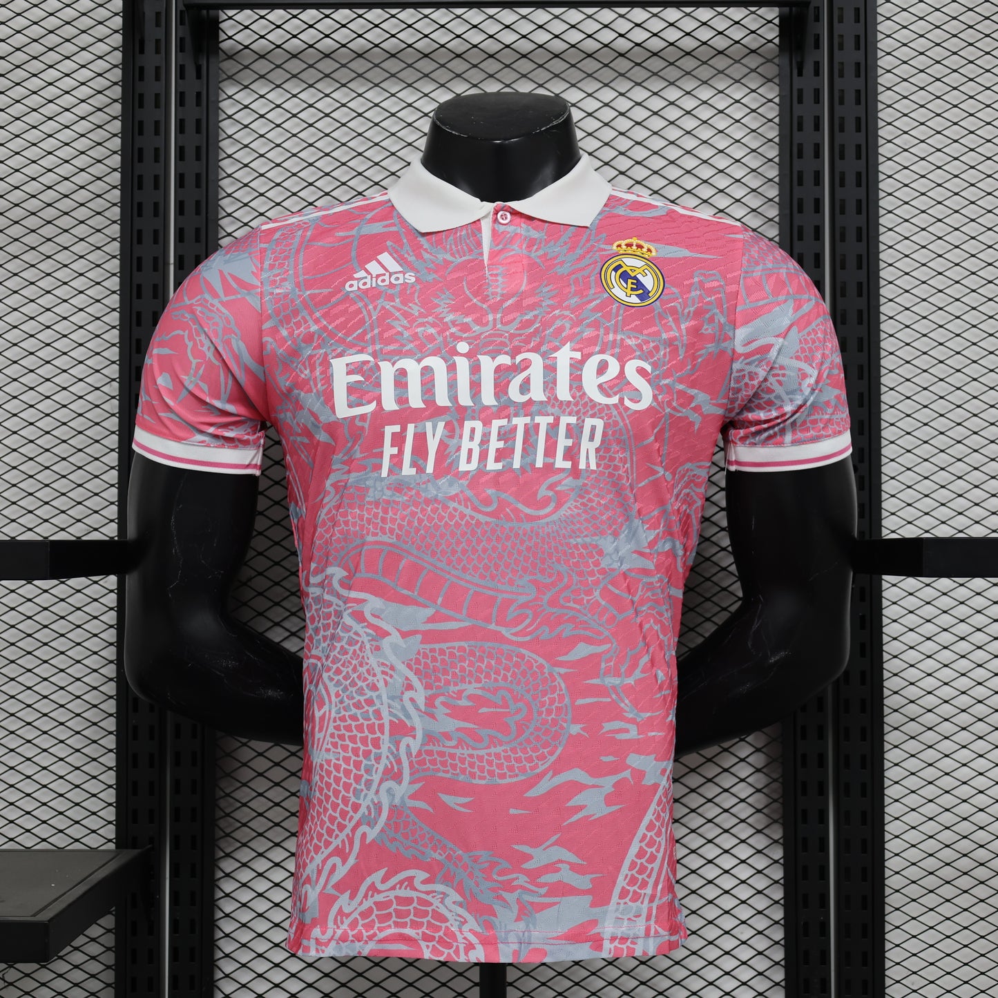 Real Madrid Pink Dragon Jersey