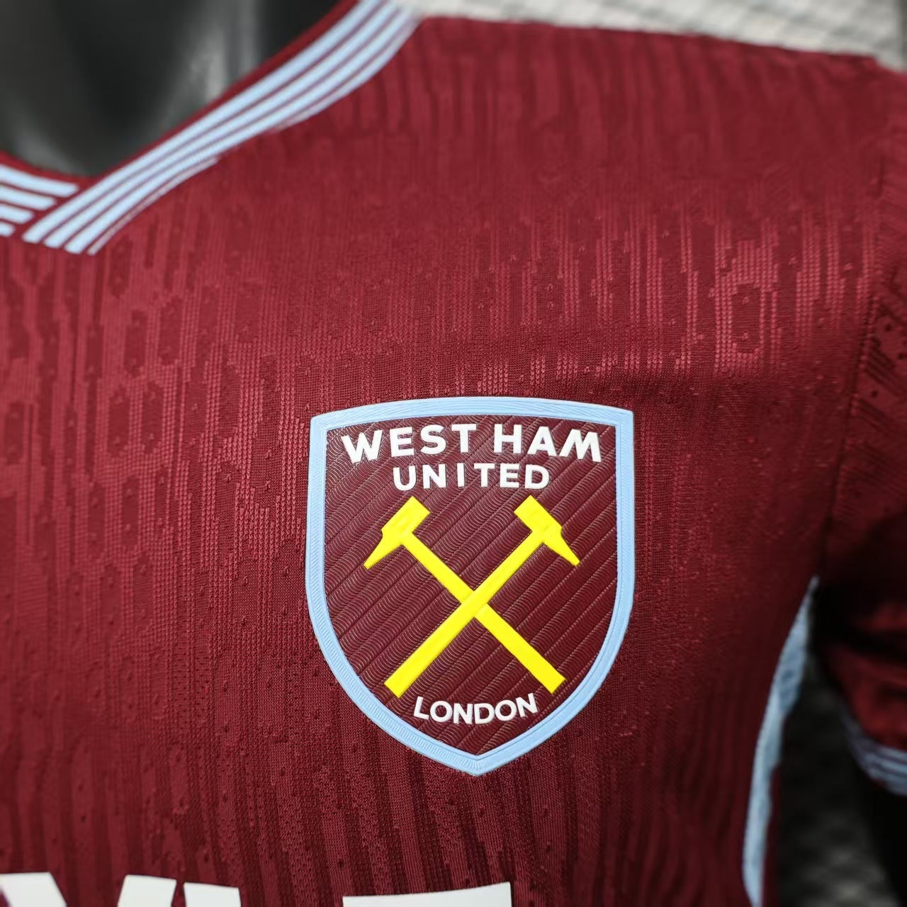 West Ham 25/26 Season Home Jersey With Name