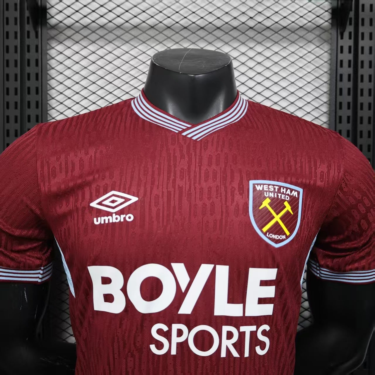 West Ham 25/26 Season Home Jersey With Name