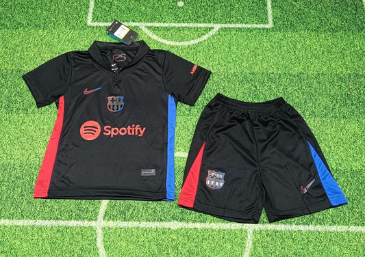 Barcelona 24/25 Season Away Kids Kit