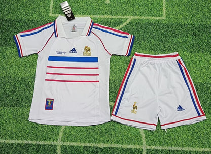 France 1998 Away Kids Kit