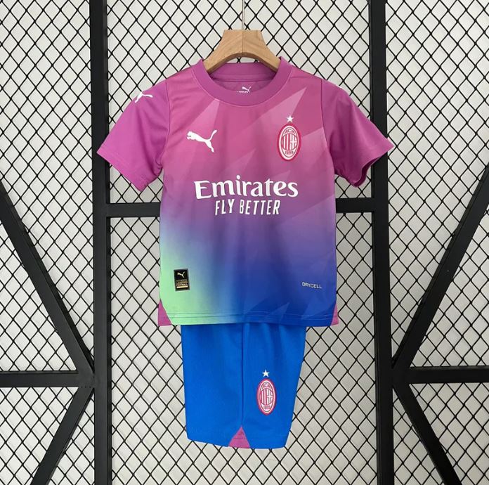 AC Milan 2023/24 Kids Third Kit