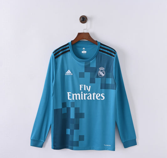 Real Madrid 2017/2018 Away Retro Jersey