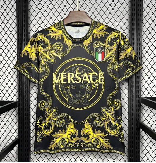 Italy Versace Yellow Jersey