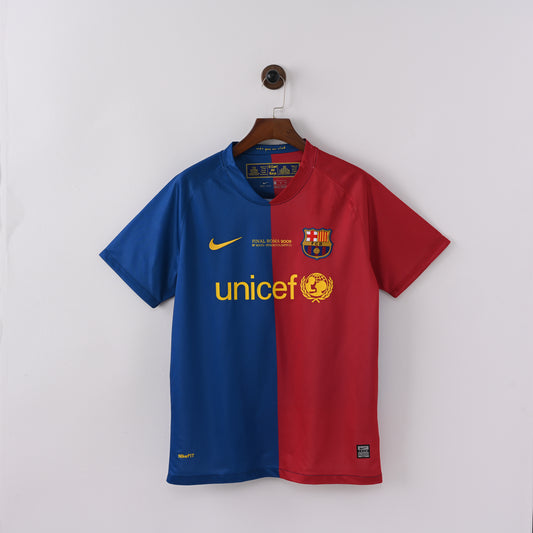 Barcelona 2008/2009 Champions League Final Retro Jersey