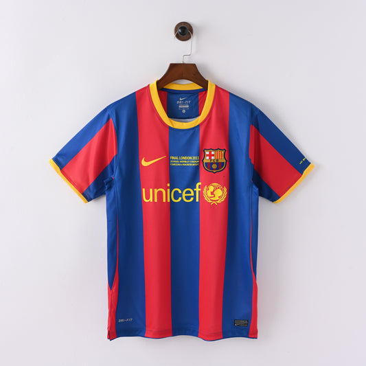 Barcelona 2010/2011 Champions League Final Retro Jersey