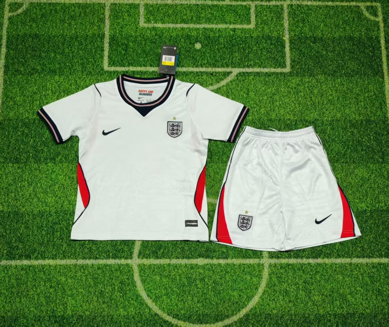 England 25/26 World Cup kids kit