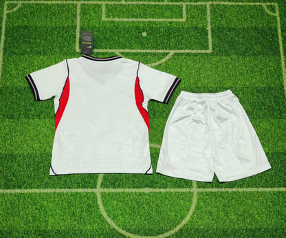 England 25/26 World Cup kids kit