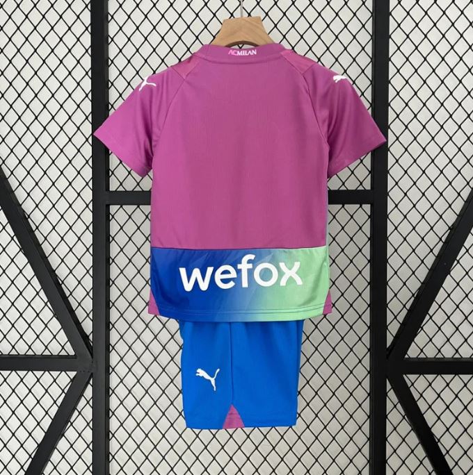 AC Milan 2023/24 Kids Third Kit