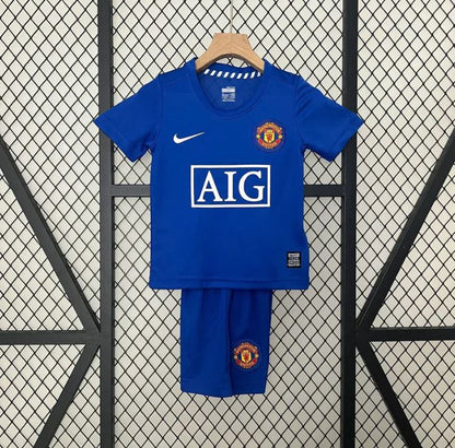 Manchester United 08/09 3rd jersey kids kit