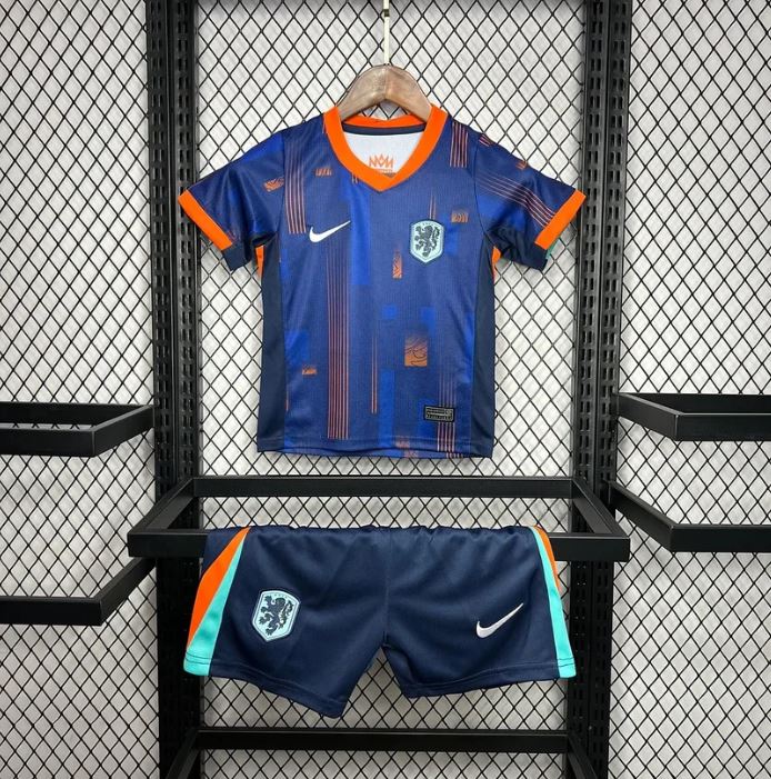 Netherlands 24/25 Away kids kit