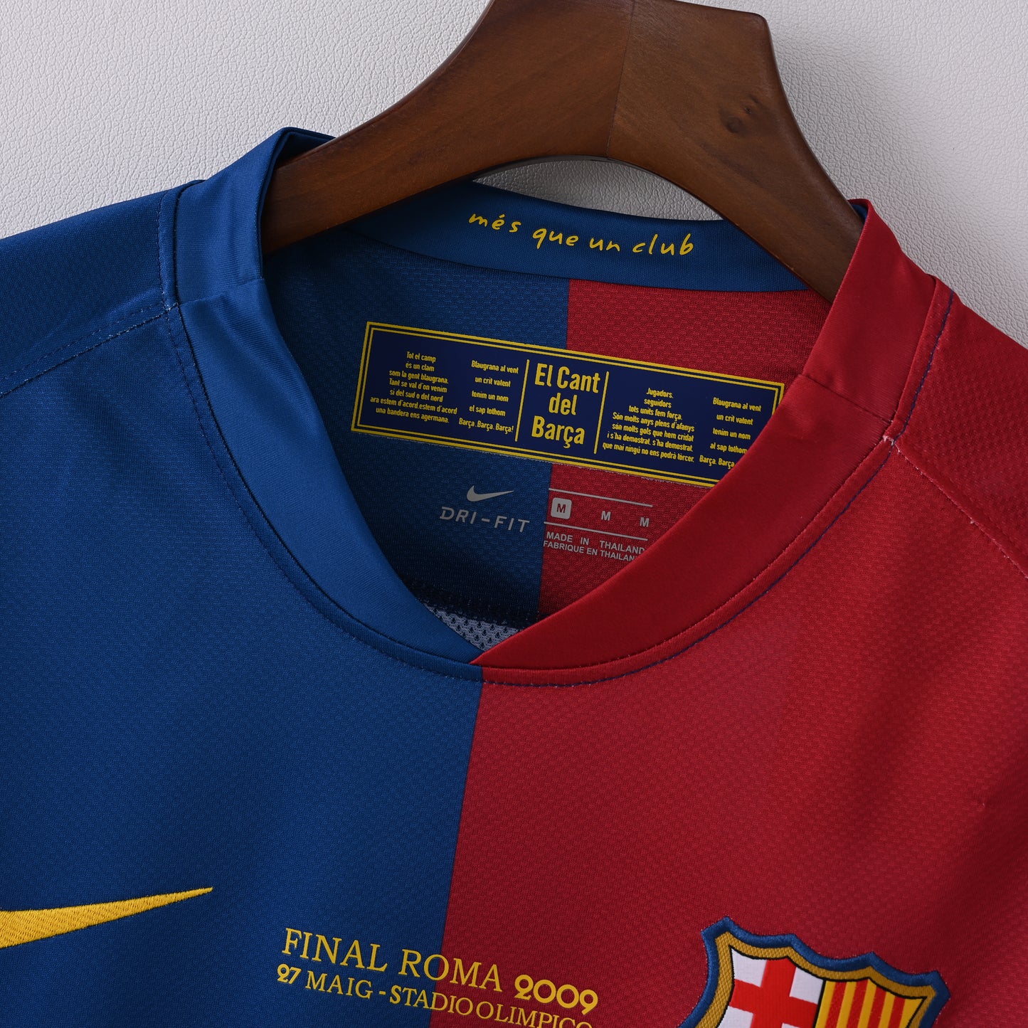 Barcelona 2008/2009 Champions League Final Retro Jersey