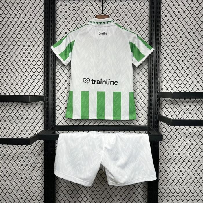 Real Betis 2024/2025 home kids kit