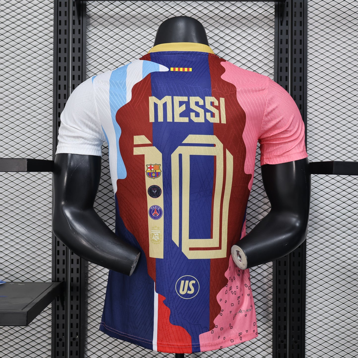 Messi all clubs Jersey