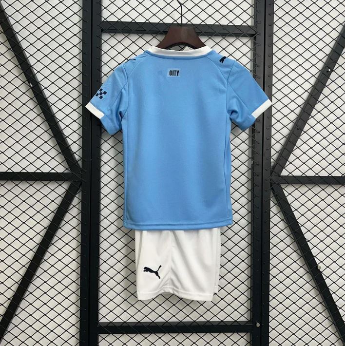 Manchester City 2025/26 Home Kit for kids