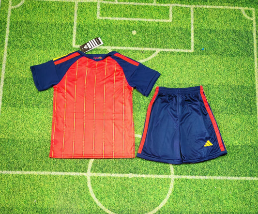 Spain 25/26 World Cup kids kit
