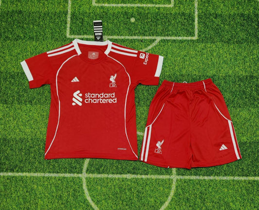 Liverpool 25/26 Season Kids Kit