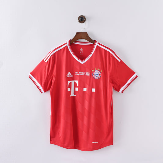 Bayern Munich Champions league final 13/14 Season Home Retro Jersey